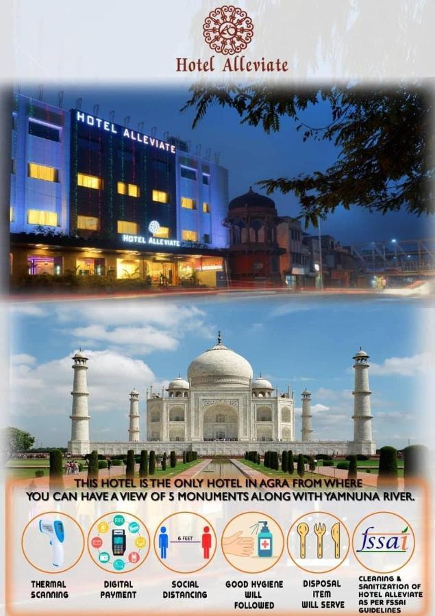 Hotel Alleviate Agra  Eksteriør bilde